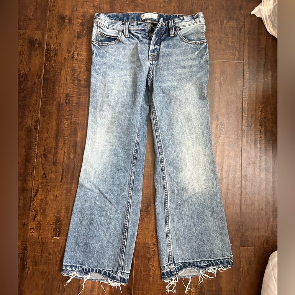 Free people boot wide leg jeans NWOT size 24